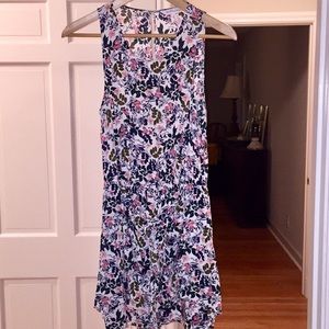 BCBGeneration romper w/ front tie detail at waist